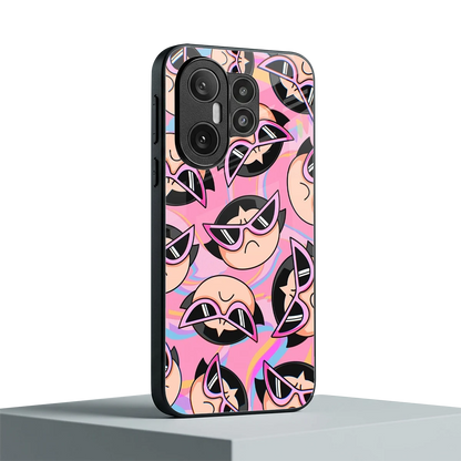 Sassy Squad vivo x200 fe mobile cover | shockproof glass phone case