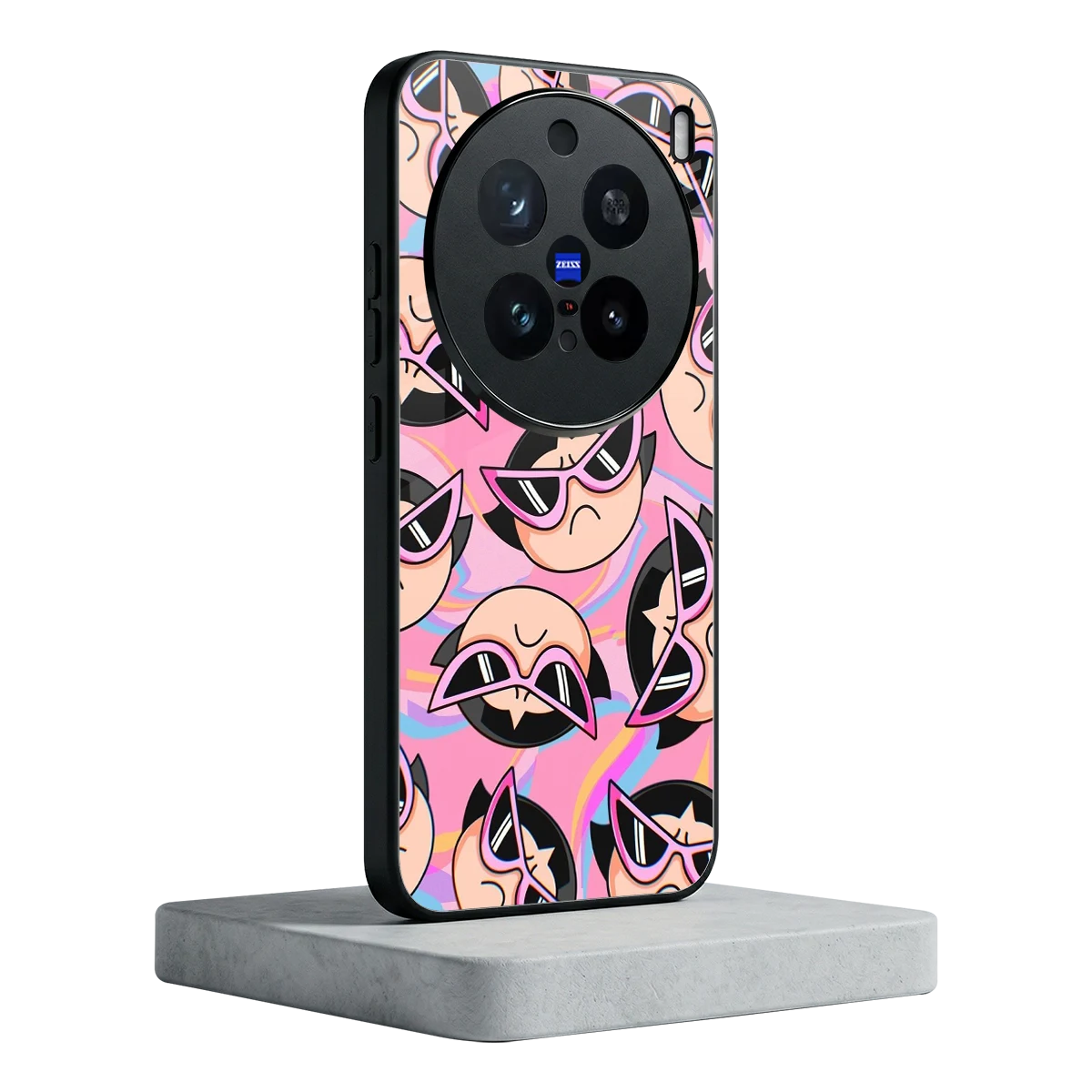 Sassy Squad vivo x200 pro mobile cover | shockproof glass phone case