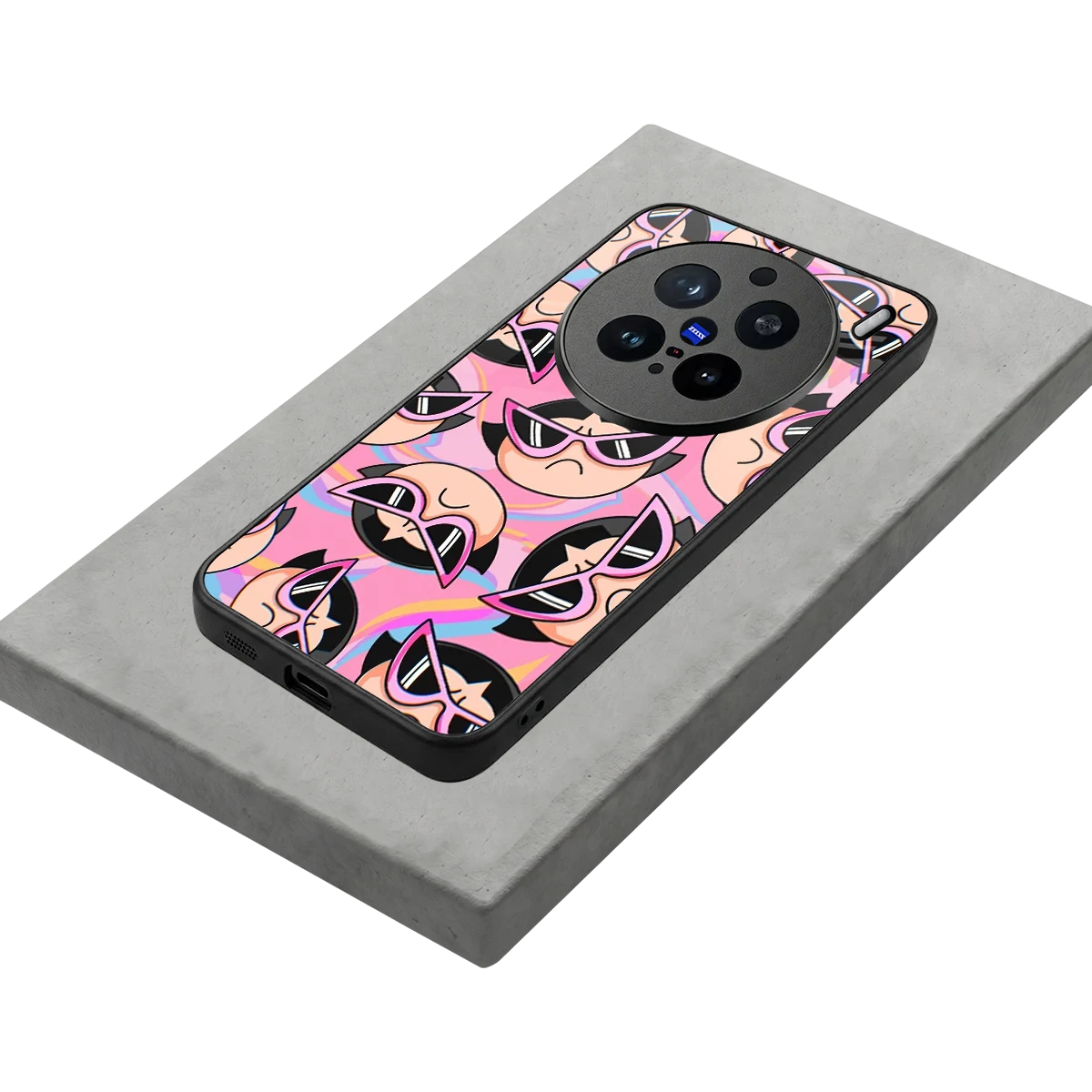 Sassy Squad stylish phone case for vivo x200 pro | glossy glass and slim fit