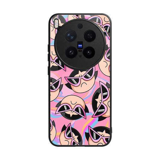 Sassy Squad back phone cover | glass case for vivo x300 pro
