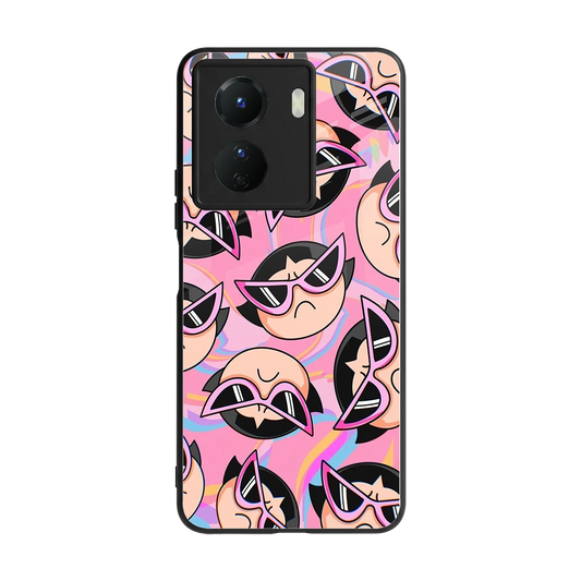 Sassy Squad back phone cover | glass case for vivo y16