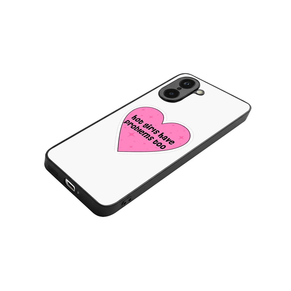 Sassy Truth stylish phone case for oneplus nord ce5 5g | glossy glass and slim fit