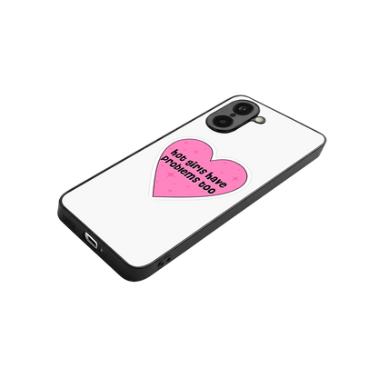 Sassy Truth stylish phone case for oneplus nord ce5 5g | glossy glass and slim fit