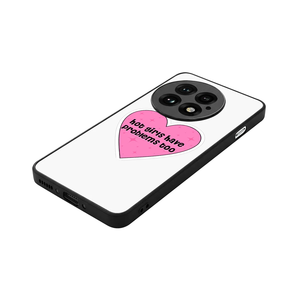 Sassy Truth stylish phone case for oneplus 13 | glossy glass and slim fit