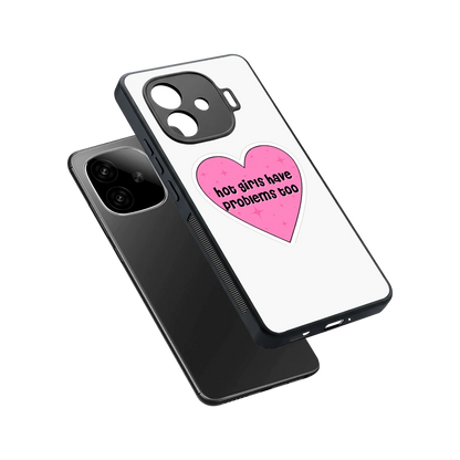 Sassy Truth sleek iqoo neo 10r 5g cover with tempered glass back and TPU edges
