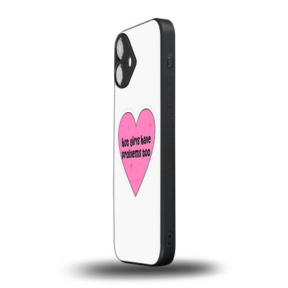 Sassy Truth iphone 16 plus mobile cover | shockproof glass phone case