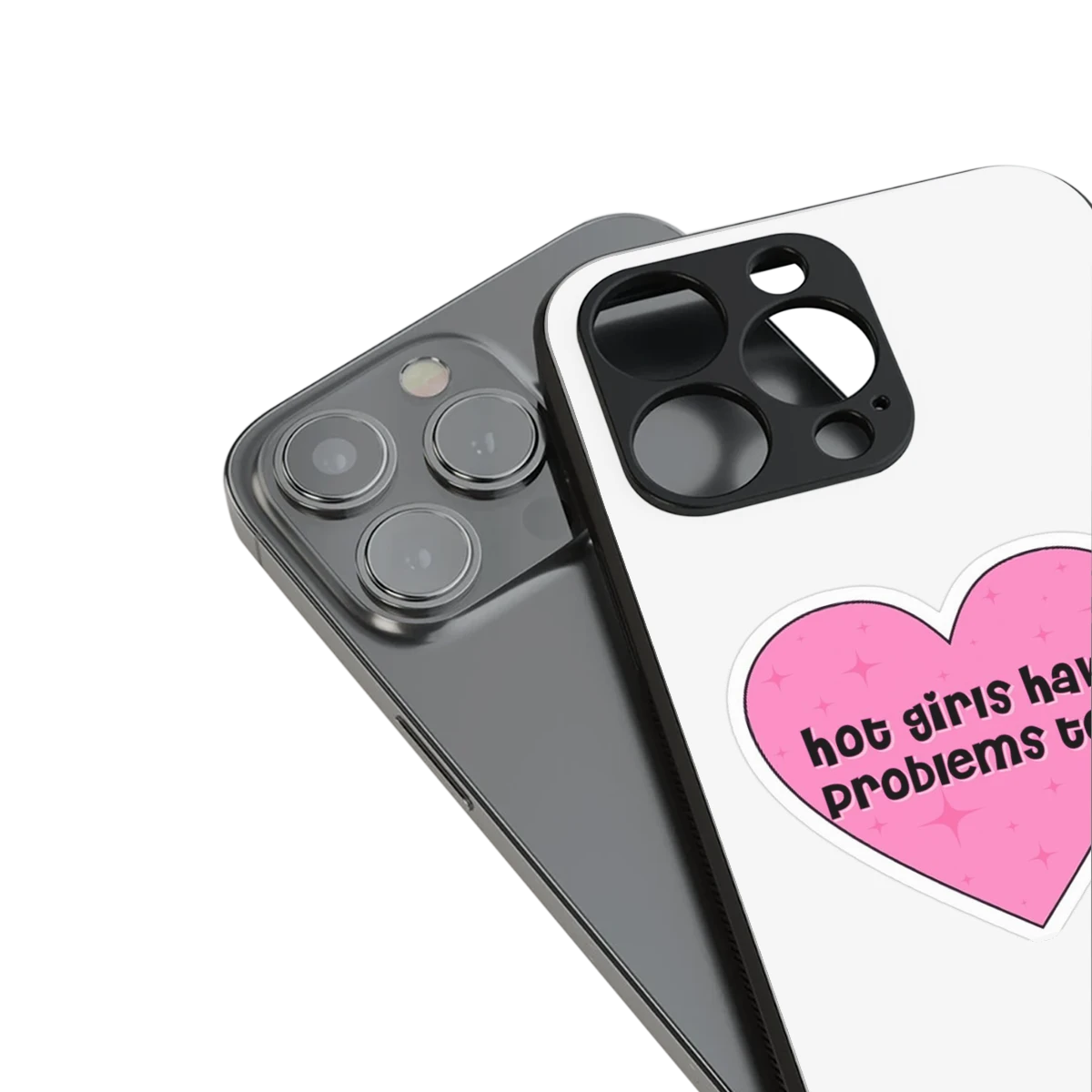 Sassy Truth stylish phone case for iPhone 16 | glossy glass and slim fit