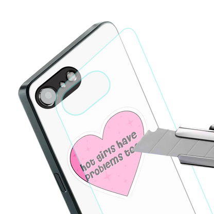 Sassy Truth stylish phone case for iphone 17e | glossy glass and slim fit