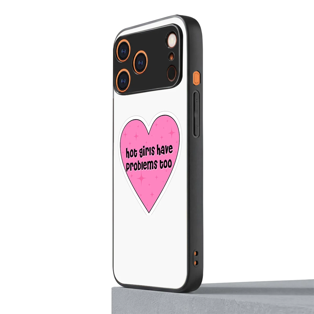 Sassy Truth iphone 17 pro mobile cover | shockproof glass phone case