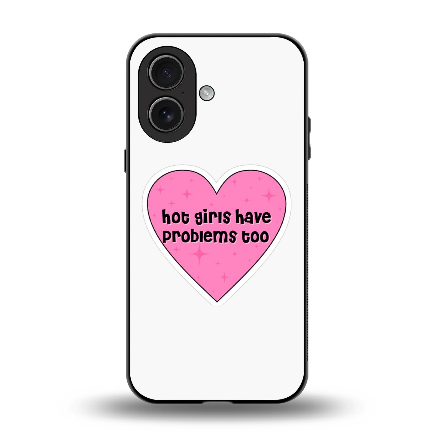 Sassy Truth back phone cover | glass case for iphone 17