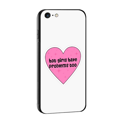 Sassy Truth sleek iphone 6 cover with tempered glass back and TPU edges