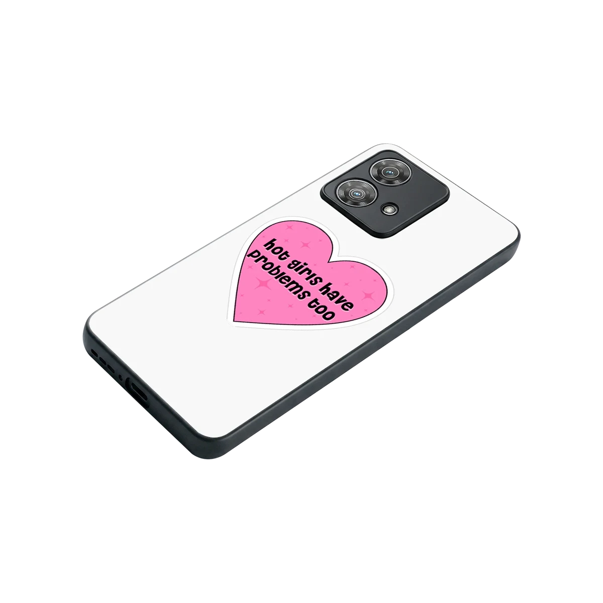 Sassy Truth stylish phone case for motorola edge 40 neo 5g | glossy glass and slim fit