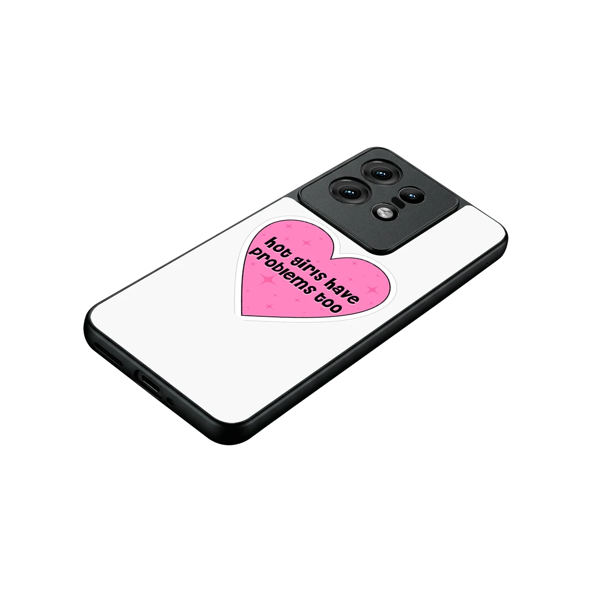Sassy Truth stylish phone case for motorola edge 50 pro | glossy glass and slim fit