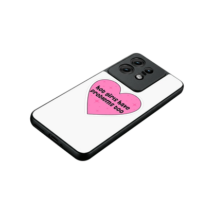 Sassy Truth stylish phone case for motorola edge 50 pro | glossy glass and slim fit