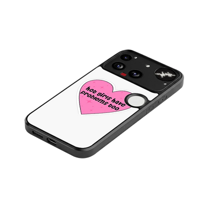 Sassy Truth stylish phone case for nothing phone 3 | glossy glass and slim fit