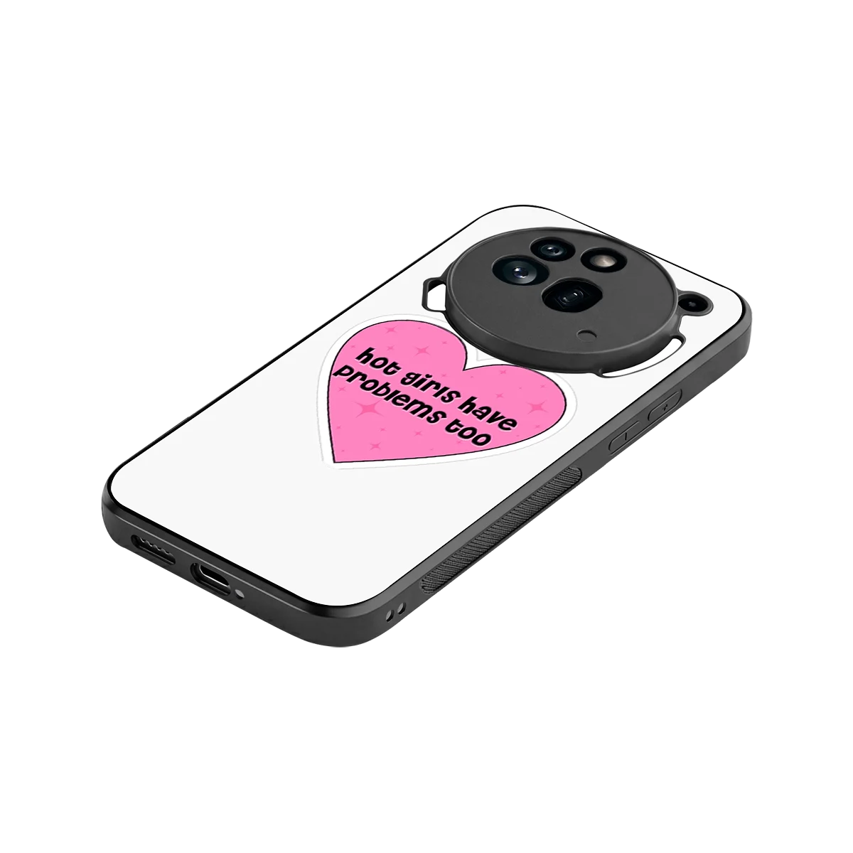 Sassy Truth stylish phone case for nothing phone 3a pro | glossy glass and slim fit