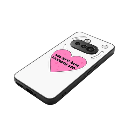 Sassy Truth stylish phone case for nothing phone 3a | glossy glass and slim fit