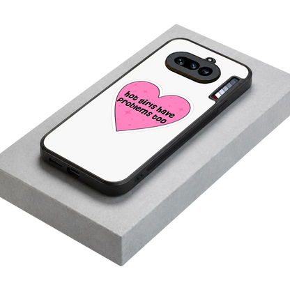 Sassy Truth stylish phone case for nothing phone 4a | glossy glass and slim fit
