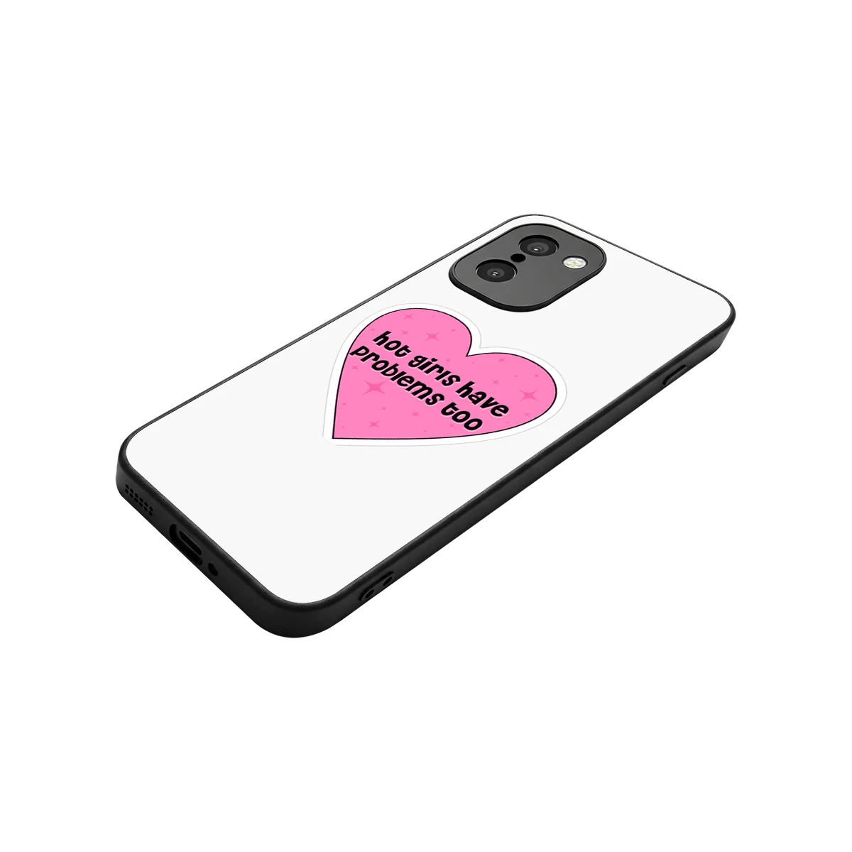 Sassy Truth stylish phone case for oneplus 15r | glossy glass and slim fit