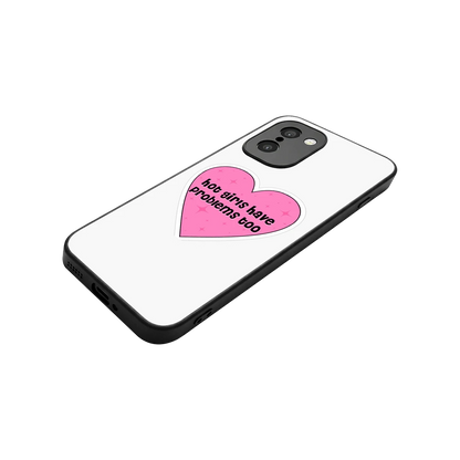 Sassy Truth stylish phone case for oneplus 15r | glossy glass and slim fit