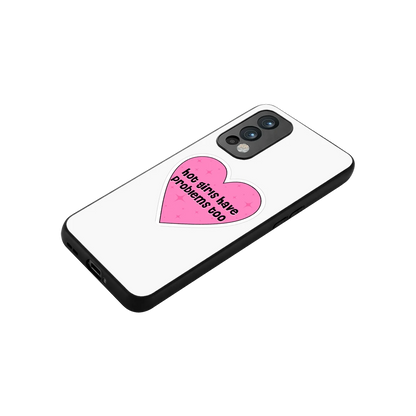 Sassy Truth stylish phone case for oneplus nord 2 | glossy glass and slim fit