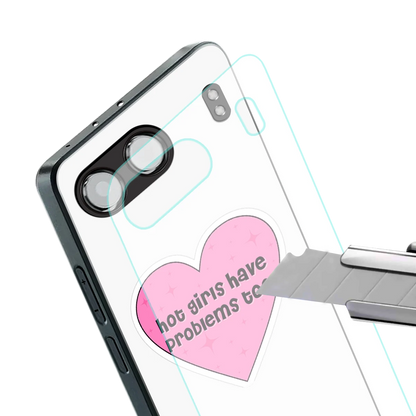 Sassy Truth stylish phone case for oneplus nord 4 | glossy glass and slim fit