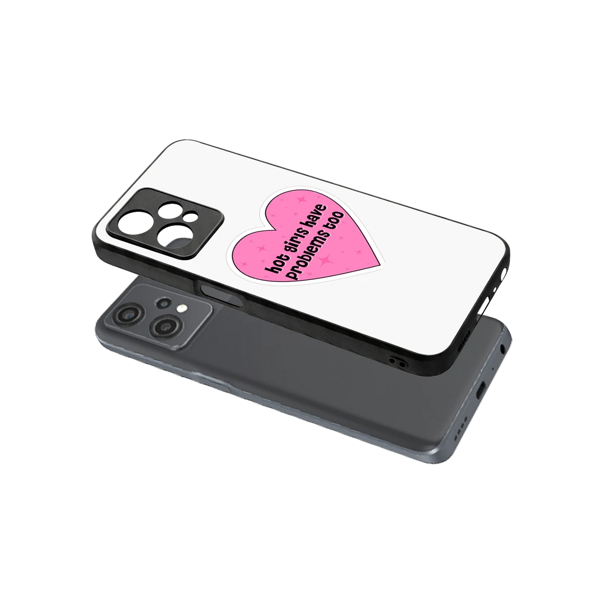 Sassy Truth sleek oneplus nord ce 2 lite cover with tempered glass back and TPU edges