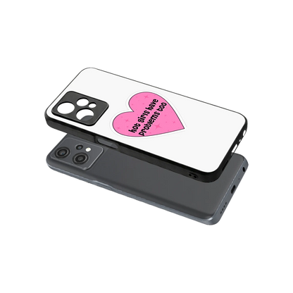 Sassy Truth sleek oneplus nord ce 2 lite cover with tempered glass back and TPU edges