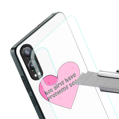 Sassy Truth stylish phone case for oneplus nord ce 4 lite | glossy glass and slim fit