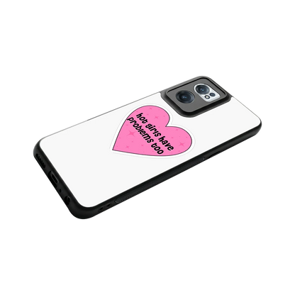 Sassy Truth stylish phone case for oneplus nord ce 2 | glossy glass and slim fit