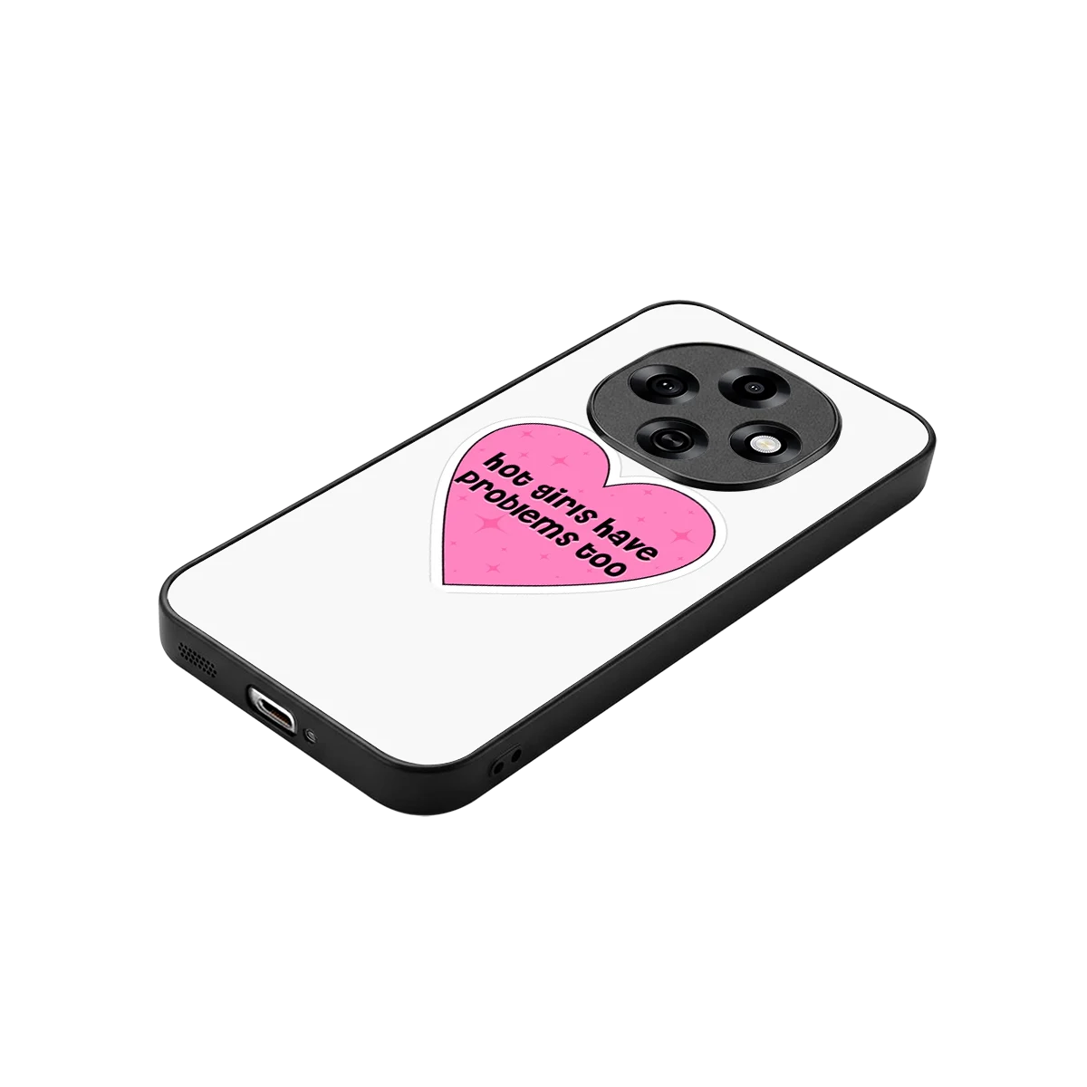 Sassy Truth stylish phone case for oppo f31 pro 5g | glossy glass and slim fit