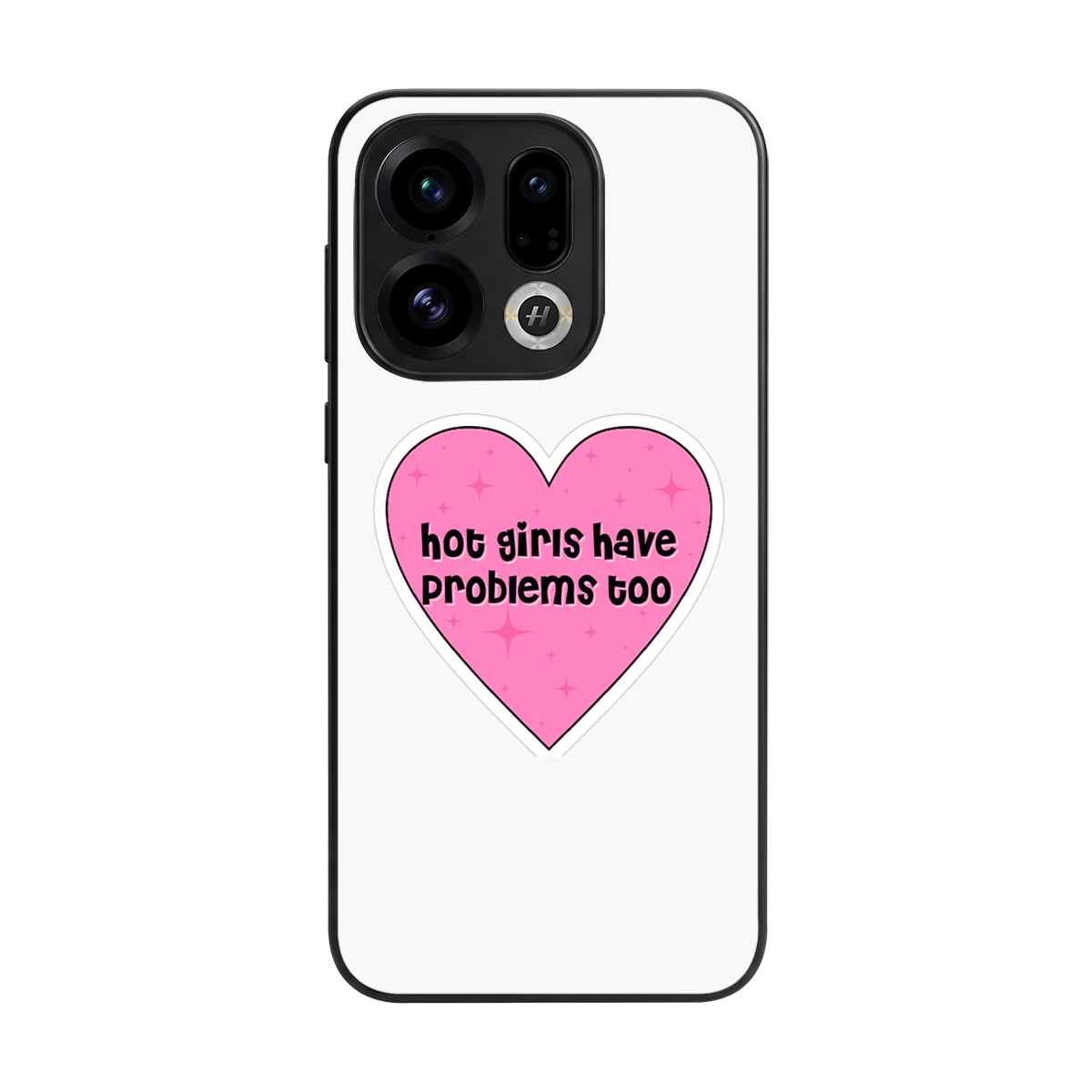 Sassy Truth back phone cover | glass case for oppo find x9