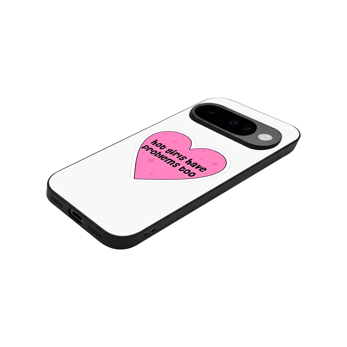 Sassy Truth stylish phone case for google pixel 10 | glossy glass and slim fit