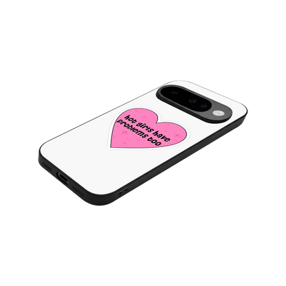 Sassy Truth stylish phone case for google pixel 10 | glossy glass and slim fit