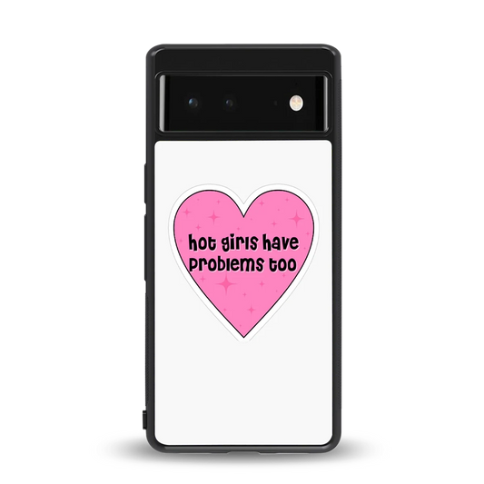 Sassy Truth back phone cover | glass case for google pixel 6a