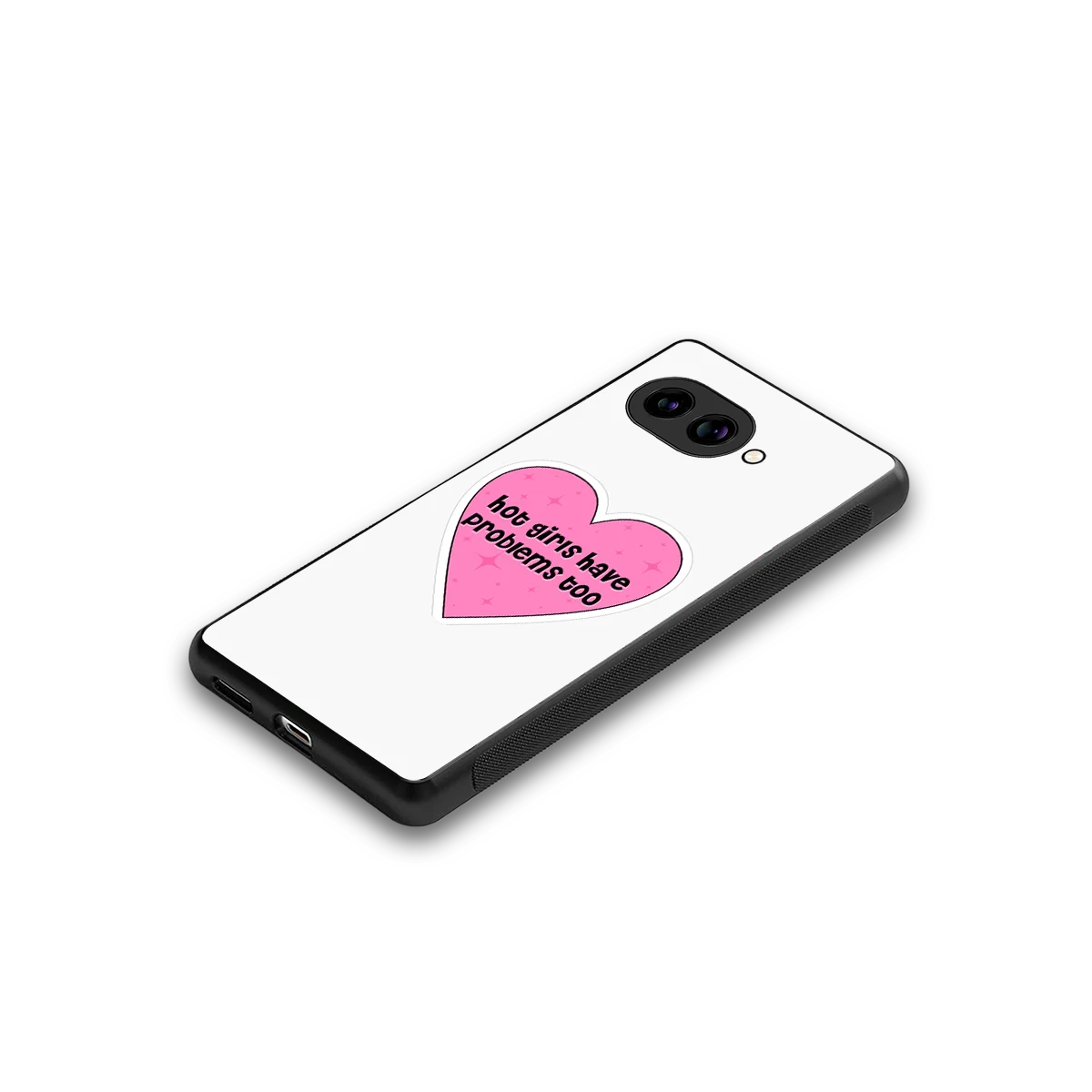 Sassy Truth stylish phone case for google pixel 10a | glossy glass and slim fit