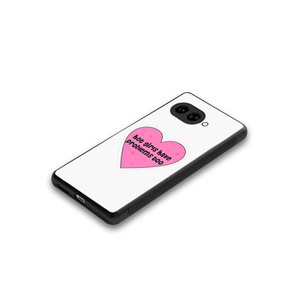 Sassy Truth stylish phone case for google pixel 10a | glossy glass and slim fit