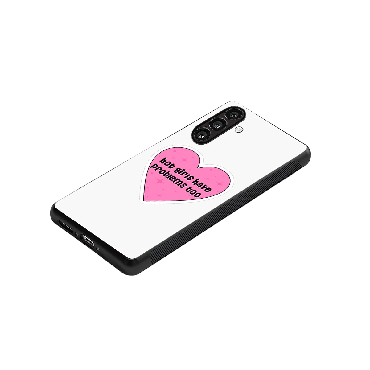 Sassy Truth stylish phone case for samsung galaxy a17 5g | glossy glass and slim fit