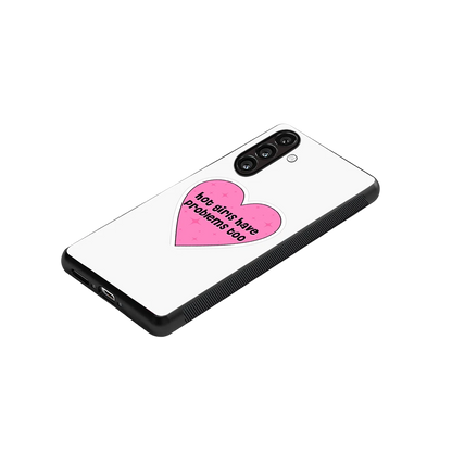 Sassy Truth stylish phone case for samsung galaxy a17 5g | glossy glass and slim fit