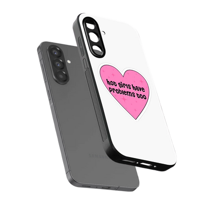 Sassy Truth sleek samsung galaxy a17 5g cover with tempered glass back and TPU edges