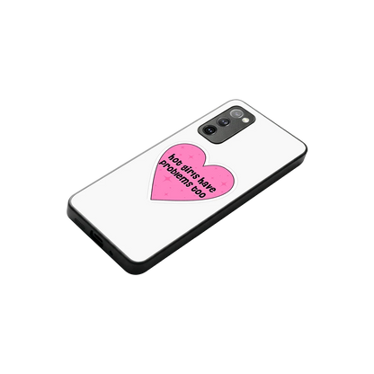 Sassy Truth stylish phone case for samsung galaxy s20 fe | glossy glass and slim fit