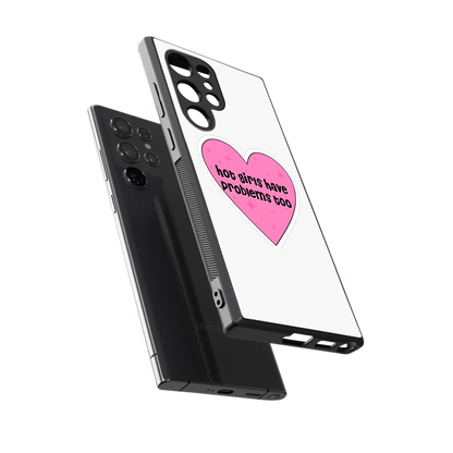 Sassy Truth sleek samsung galaxy s24 ultra cover with tempered glass back and TPU edges