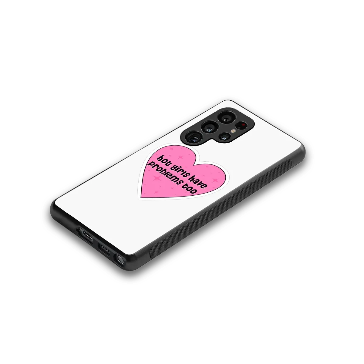 Sassy Truth stylish phone case for samsung galaxy s25 ultra | glossy glass and slim fit