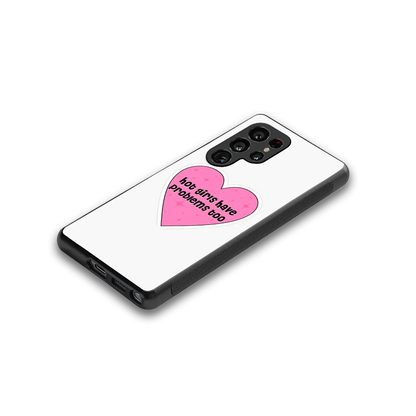 Sassy Truth stylish phone case for samsung galaxy s25 ultra | glossy glass and slim fit