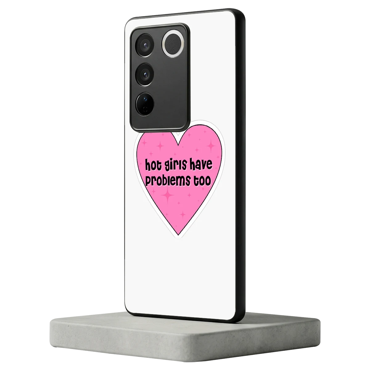 Sassy Truth vivo v27 5g mobile cover | shockproof glass phone case