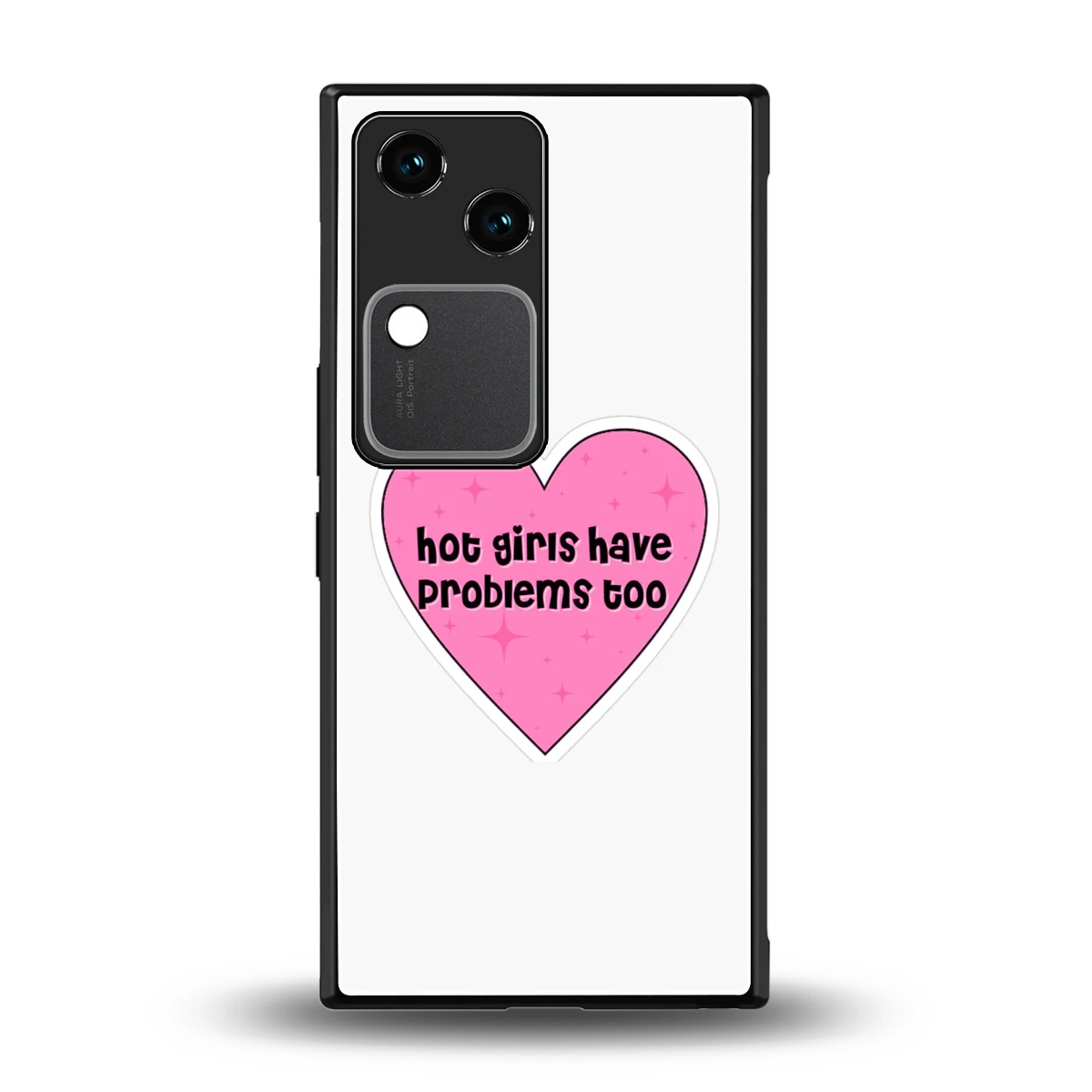 Sassy Truth back phone cover | glass case for vivo v30