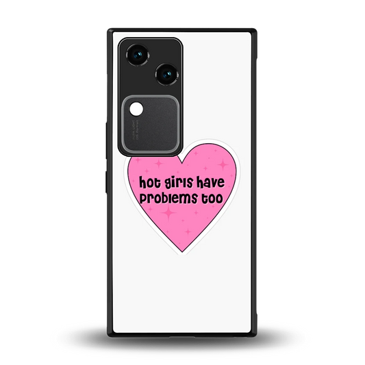 Sassy Truth back phone cover | glass case for vivo v30