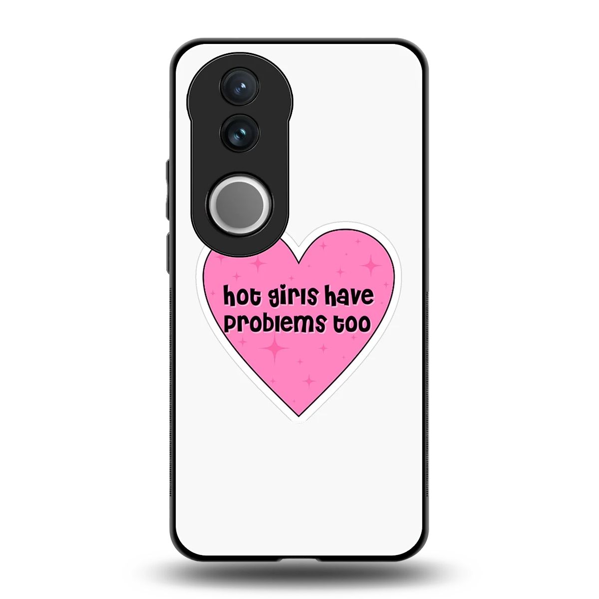 Sassy Truth back phone cover | glass case for vivo v50