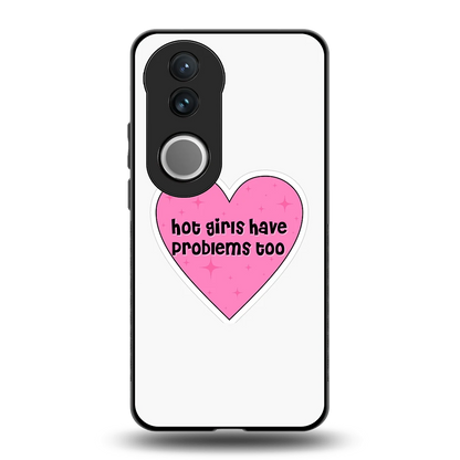 Sassy Truth back phone cover | glass case for vivo v50