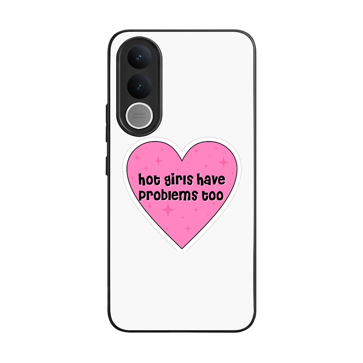 Sassy Truth back phone cover | glass case for vivo v70 fe
